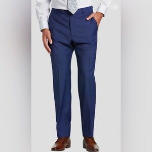 Tom James Executive Collection Custom Navy Dress Pants 32x28 Classic Fit